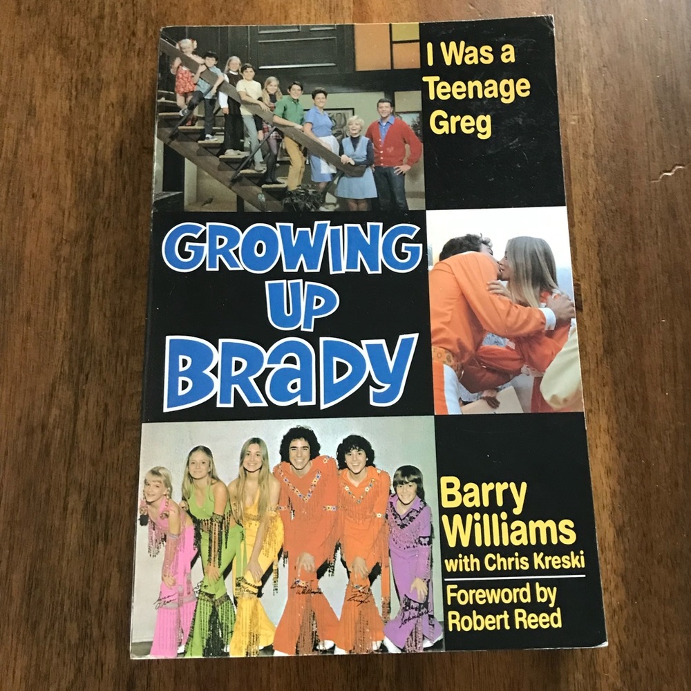 Growing Up Brady Book Greg Brady Barry Williams Brady Brunch Vintage
